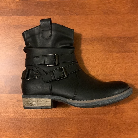 Black cowboy style booties - Picture 5 of 6